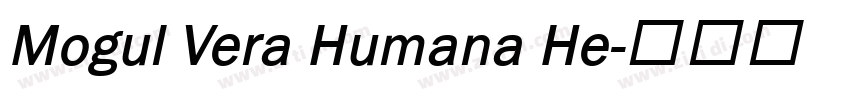 Mogul Vera Humana He字体转换